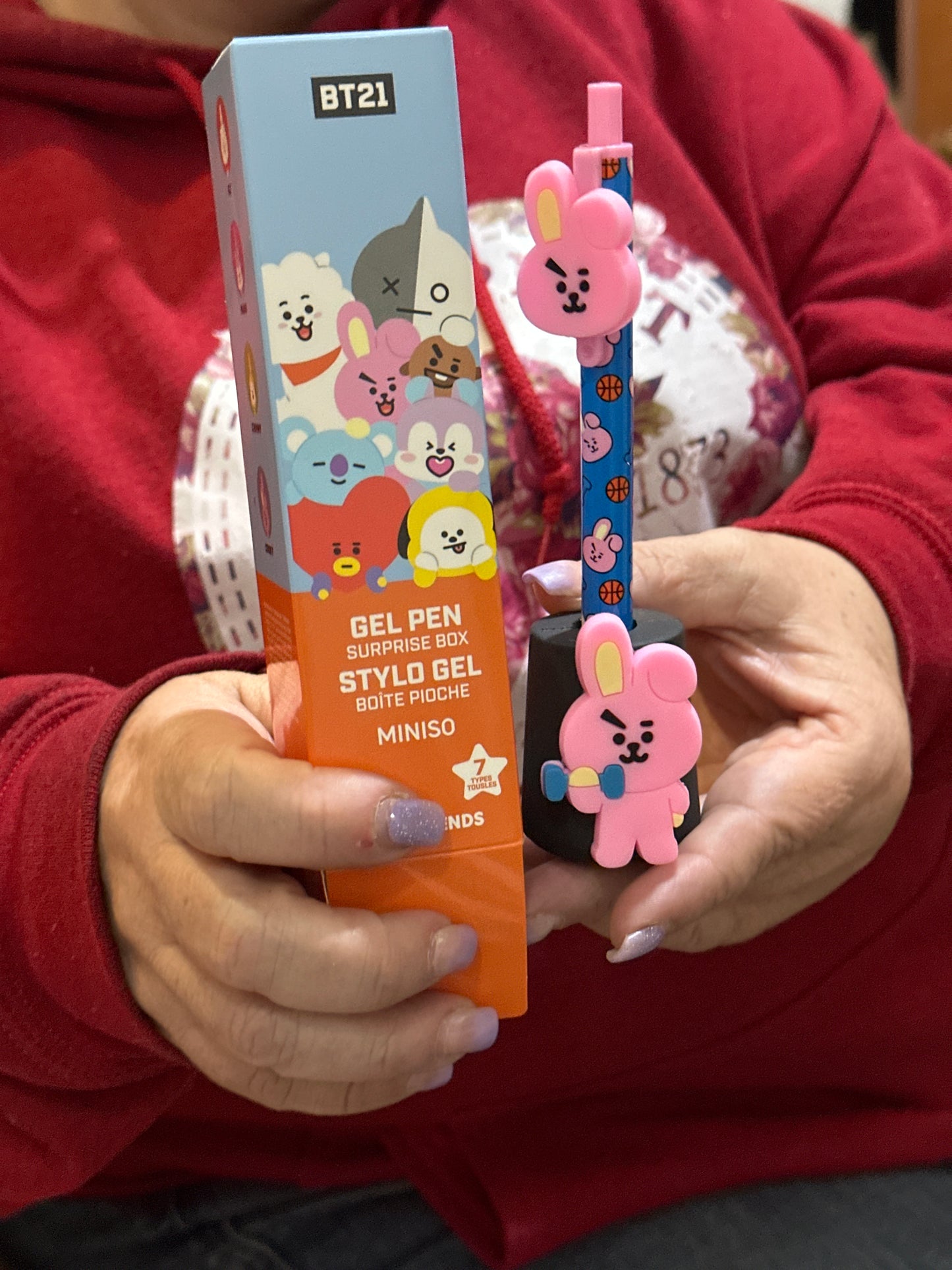 BTS GEL PEN surprise box