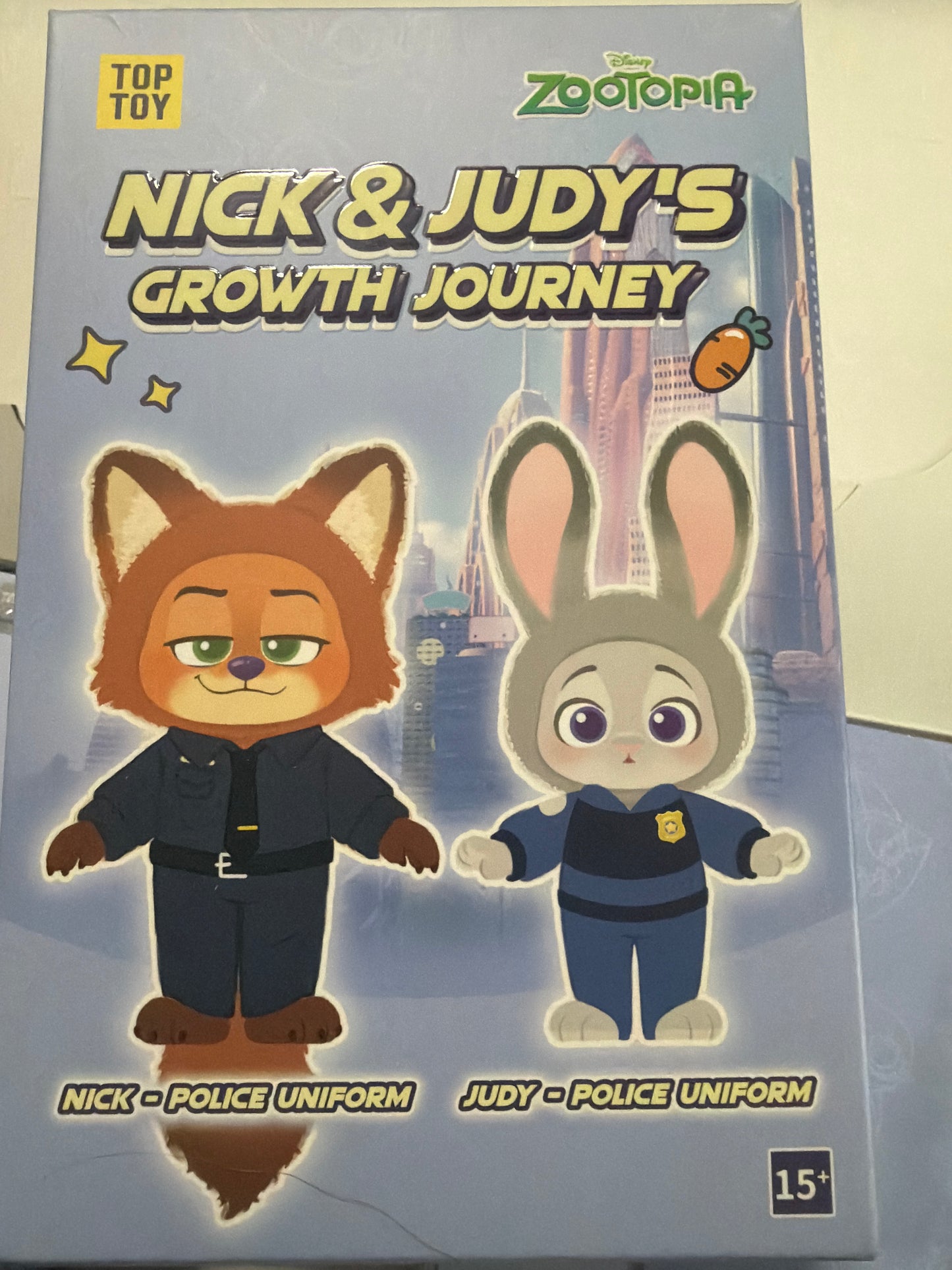 Zootopia Nick & Judy Growth Journey