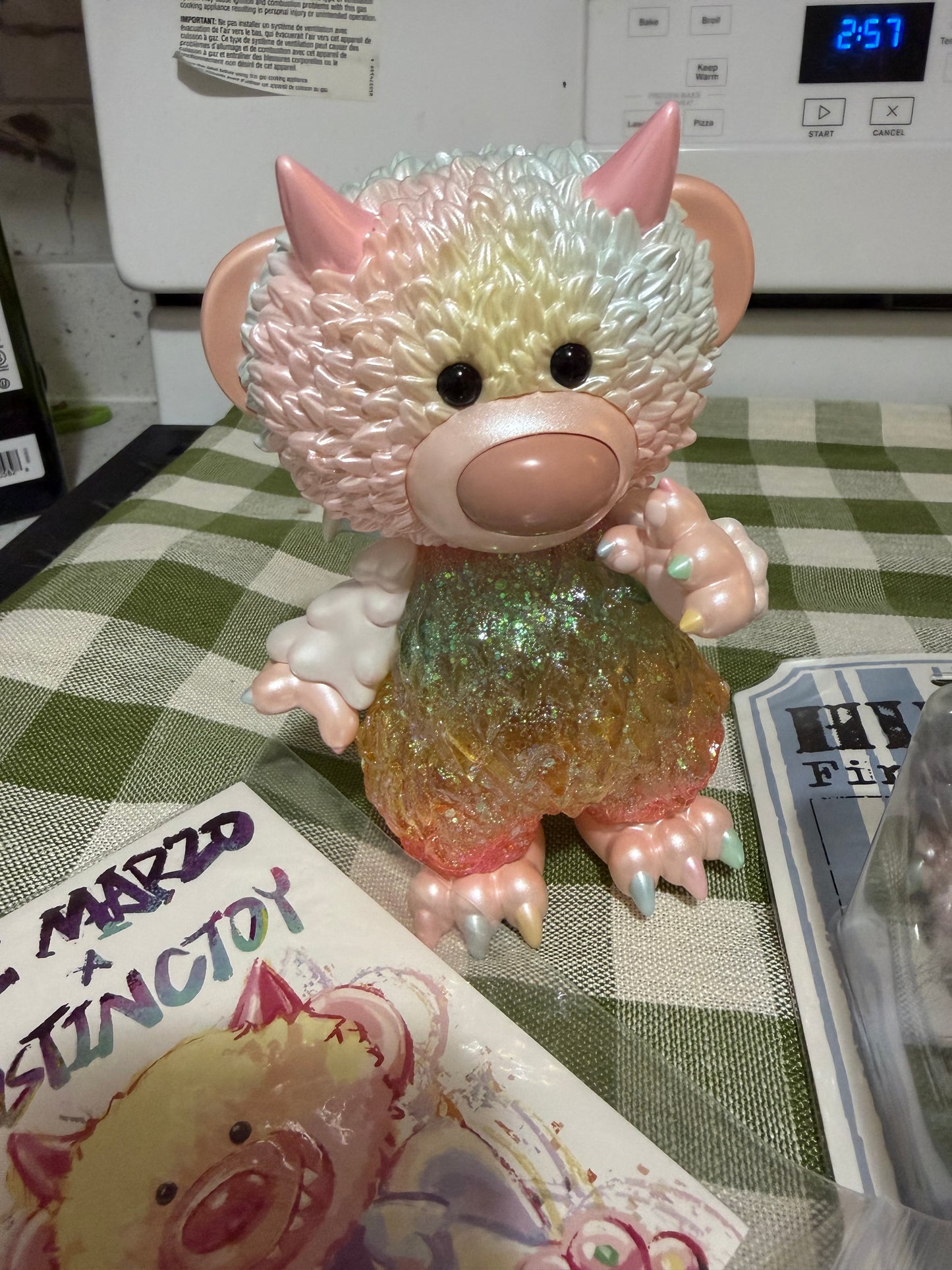 13DE MARZO INSTINCTOY Hiroto Ohkubo Crystal Erosion Vinyl Collectibles Toy NO BOX
