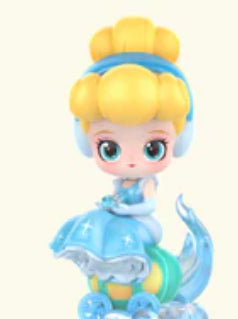 Disney Princess Fairy Tale Town Figure Model Blind Box