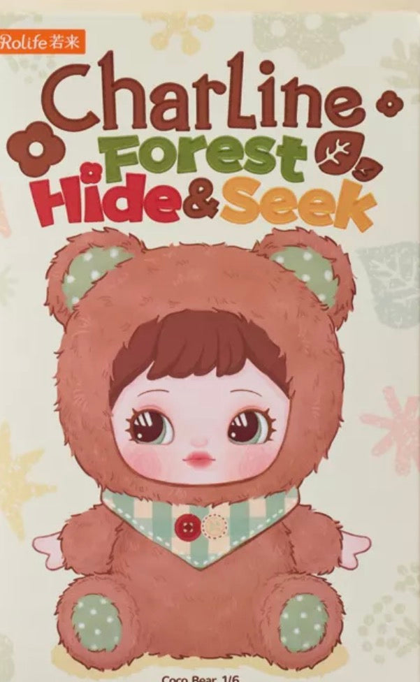 Charline Forest Hide & Seek plush pendant