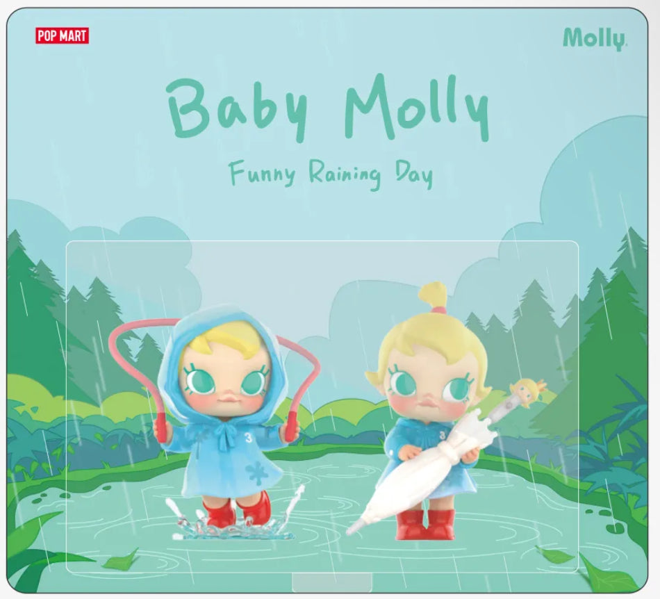 Baby Molly Funny Raining Day Figure