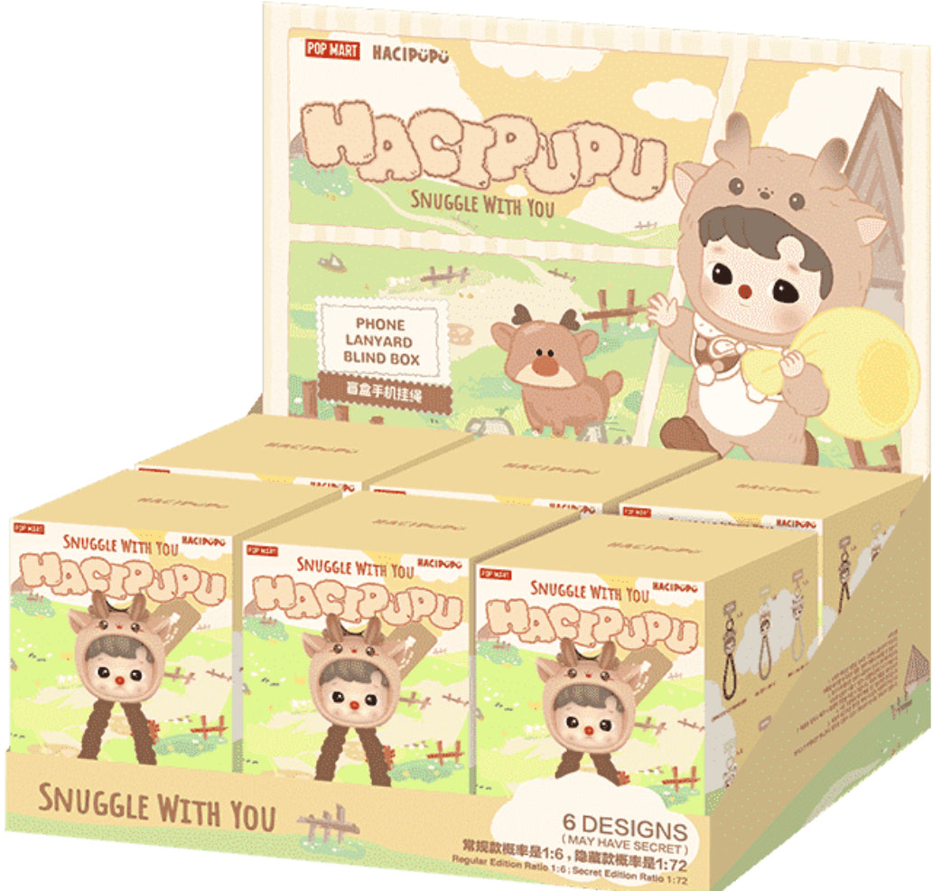 Hacipupu snuggle with you series phone- lanyard box