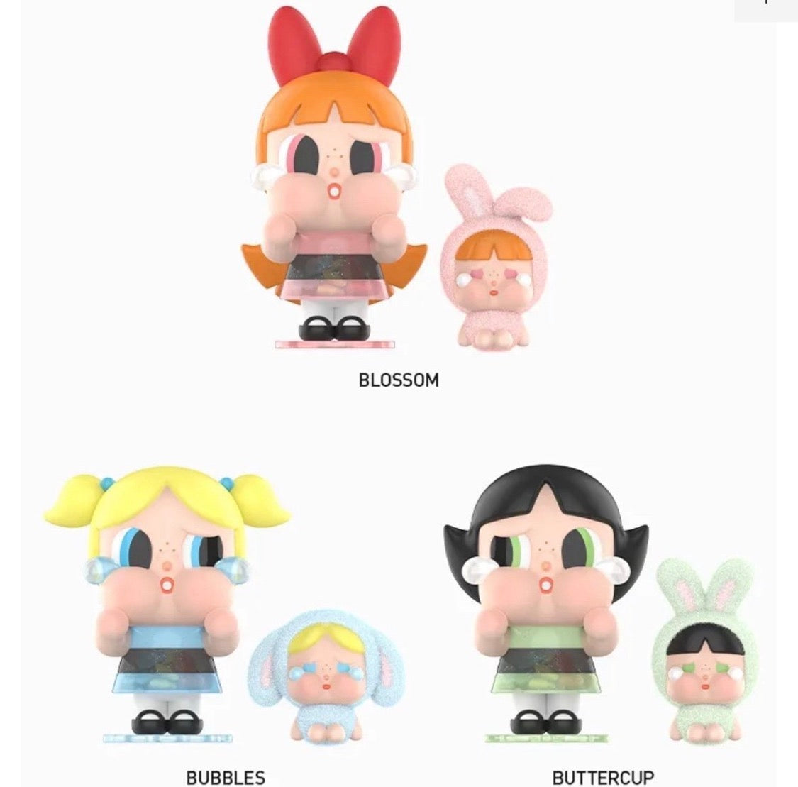 Crybaby Powerpuff Girls Limited Edition BUBBLES
