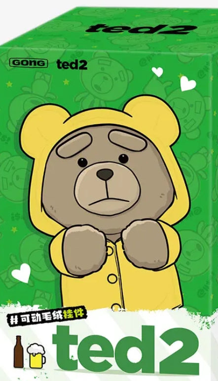 Ted2 Teddy Bear Action Plush Pendant