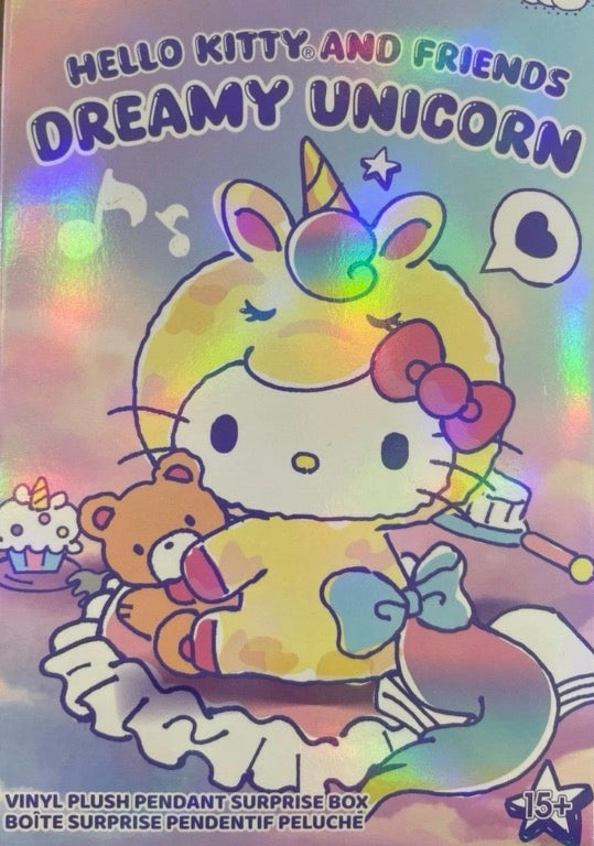 Hello Kitty and Friends Fantasy Unicorn Collection Vinyl Plush