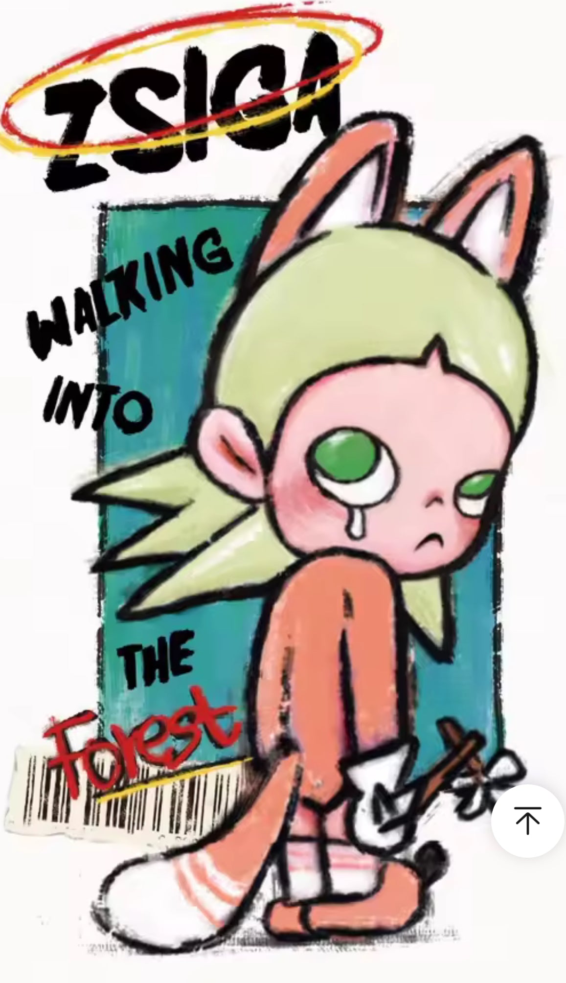 Zsiga Walking Into the Forest Series