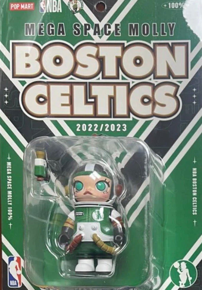 MEGA SPACE MOLLY 100% NBA Boston Celtics 2023 LIMITED