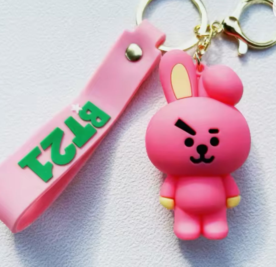 BTS 21 keychain