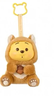 Disney Winnie the Pooh Cosplay Party vinyl plush keychain