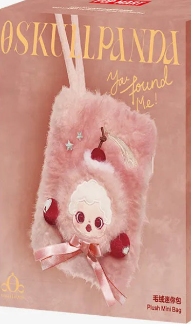 Pre order SKULLPANDA You Found Me!Series Plush Mini Bag
