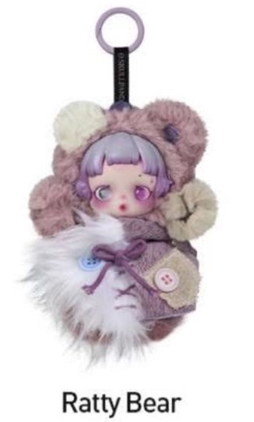 SKULLPANDA You Found Me! Series Plush Doll Pendant