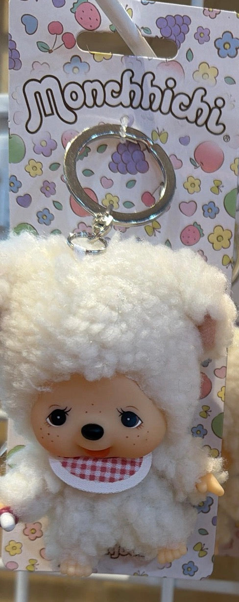 Monchichi bay keychain