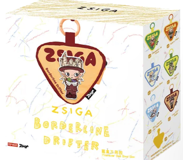 Zsiga Borderline Drifter Series-Triangular Bag Blind Box/ LLAVERO