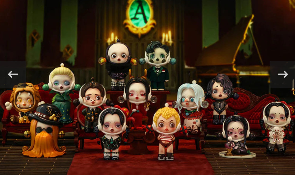 BACK ORDER Skullpanda X The Addams Family