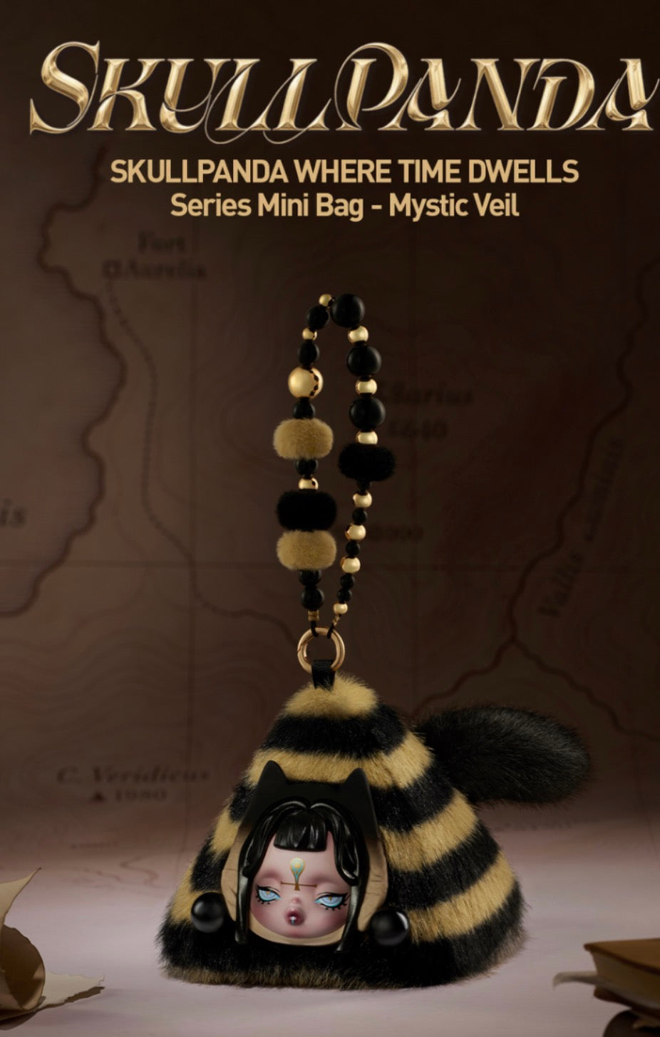 Skullpanda where the time dwells MINI BAG