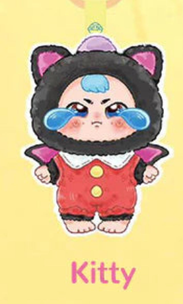 Sad Baby Monster Pajama Party