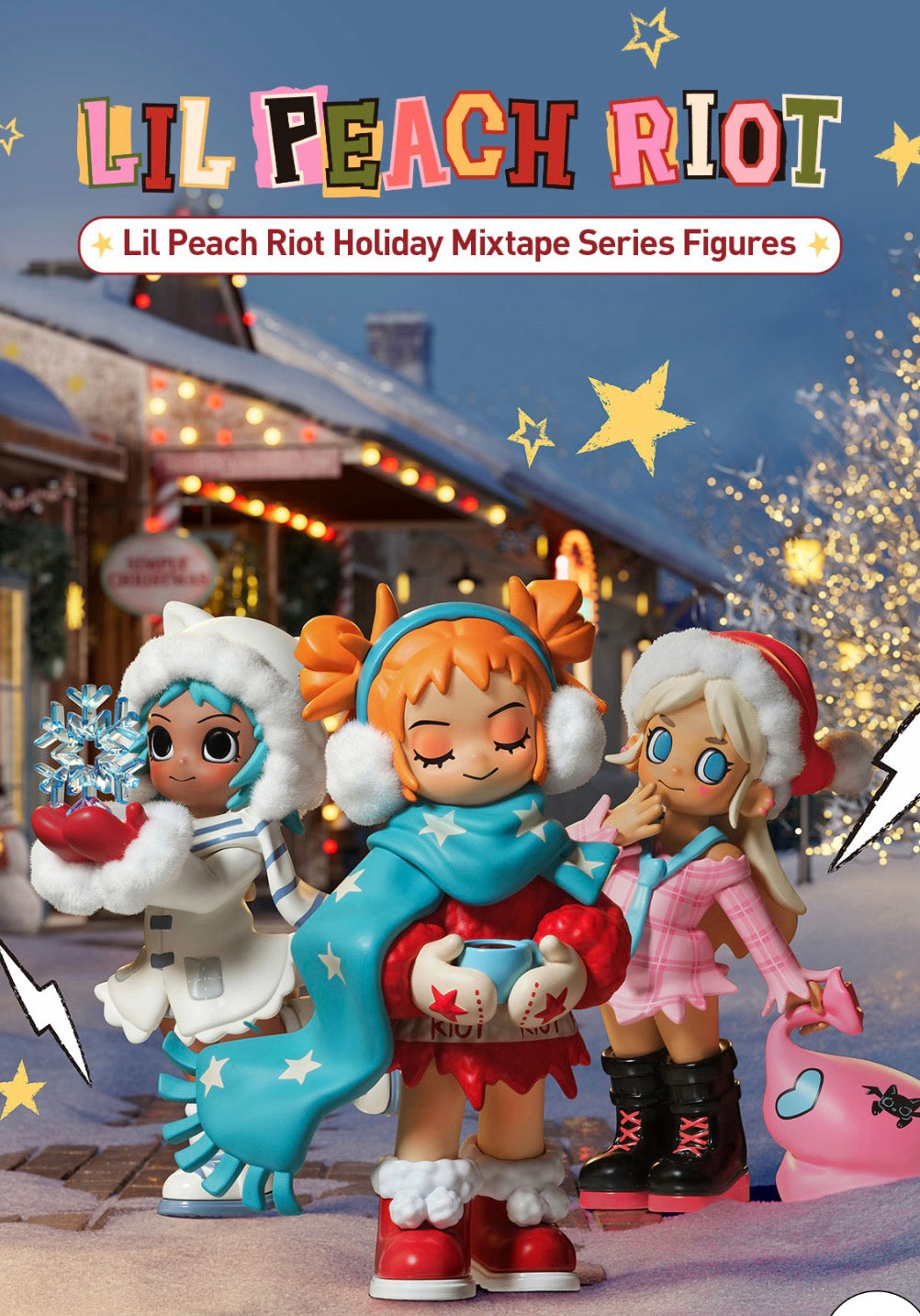 LIL PEACH RIOT Holiday Mixtape series
