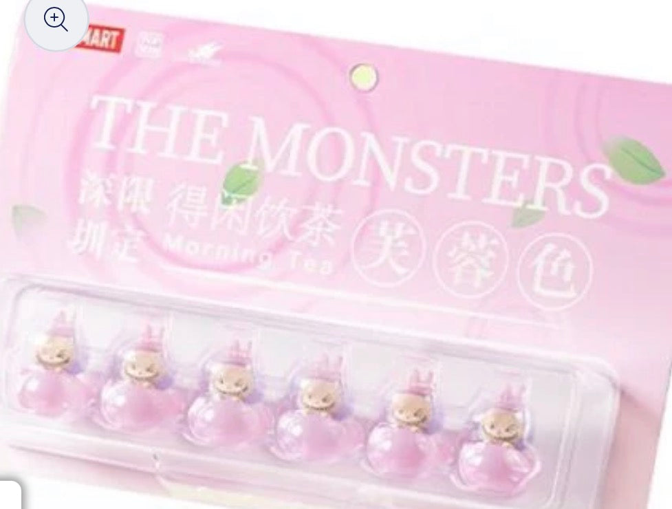 POP BEAN Labubu The Monster Morning Tea City Limited-Shenzhen