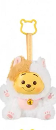 Disney Winnie the Pooh Cosplay Party vinyl plush keychain