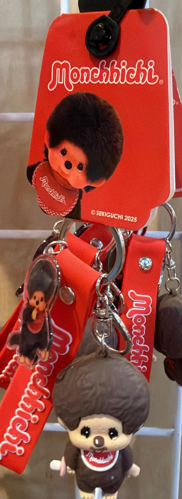 Authentic Monchichi keychain