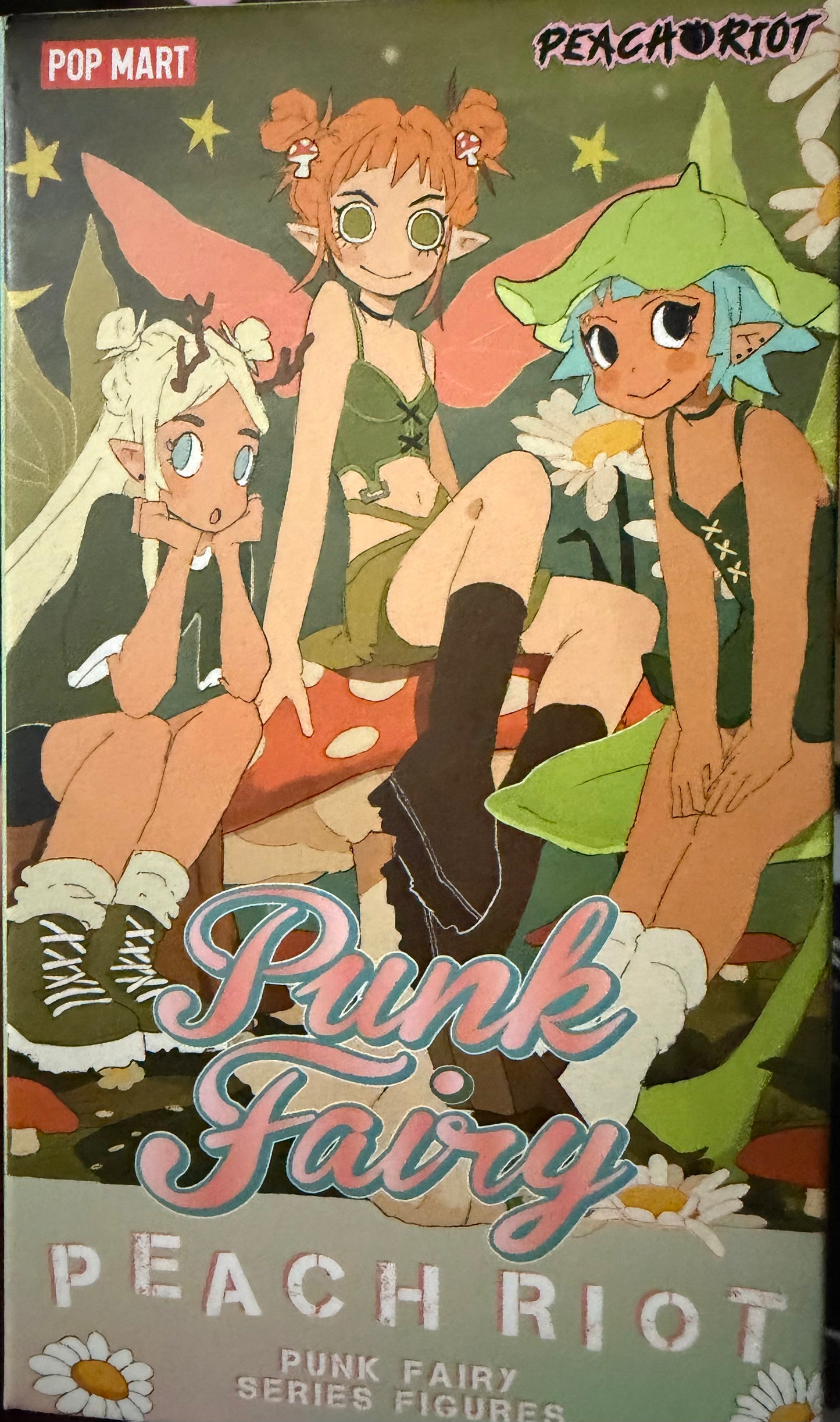 Peach Riot Pink Fairy figure