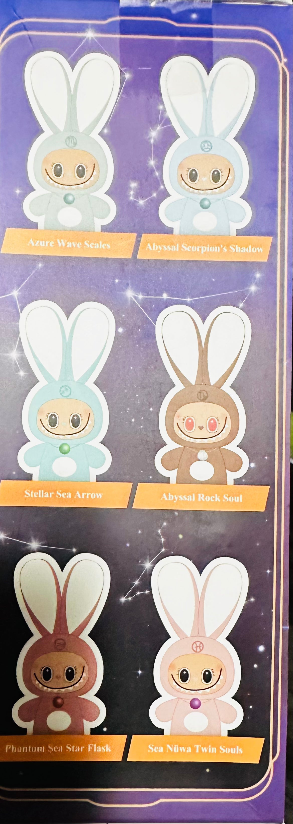 Labubu colors zodiac No Official