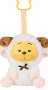 Disney Winnie the Pooh Cosplay Party vinyl plush keychain