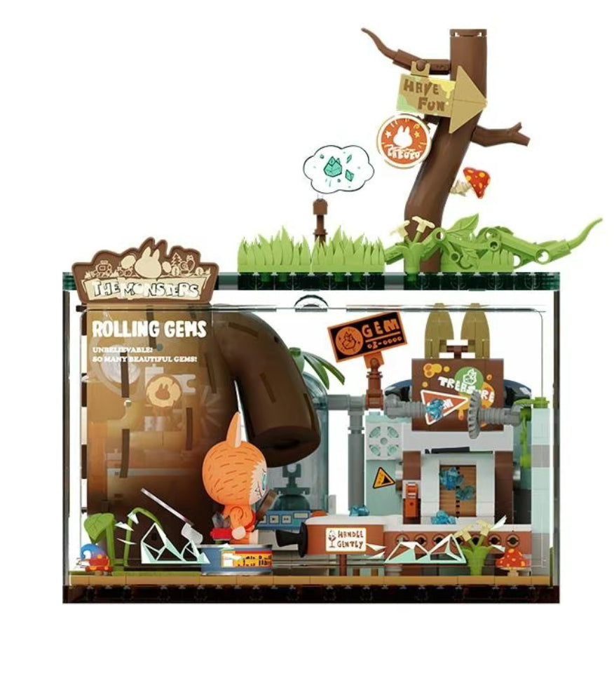 THE MONSTERS FOREST SECRET BASE - Blocks PLAYFUL HOME