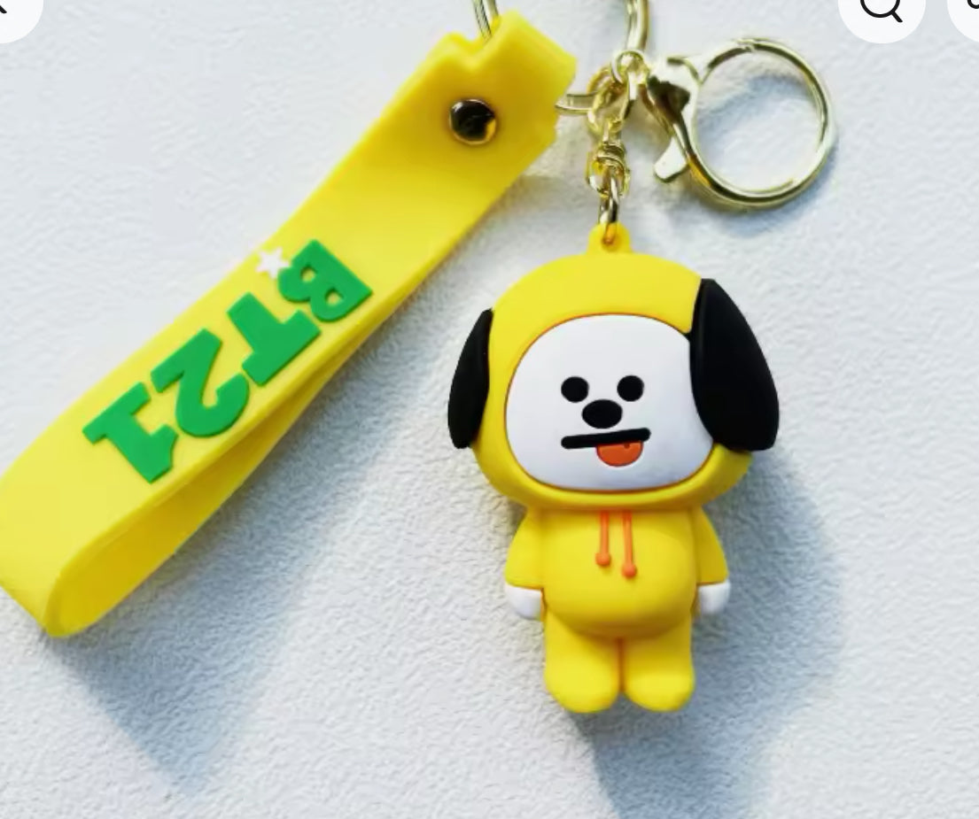 BTS 21 keychain