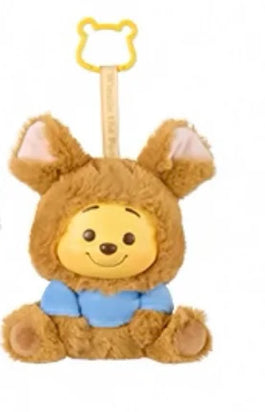 Disney Winnie the Pooh Cosplay Party vinyl plush keychain