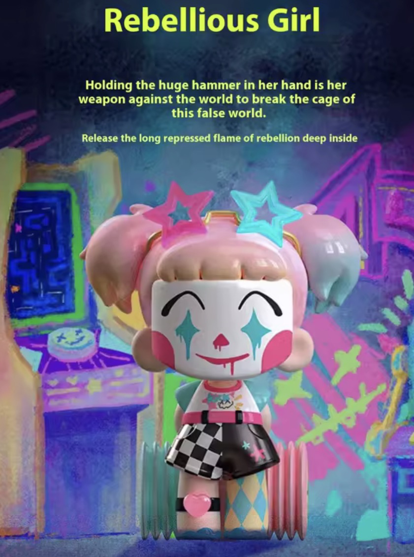 Kasa I'm Not A Baddie Series Blind Box Figures