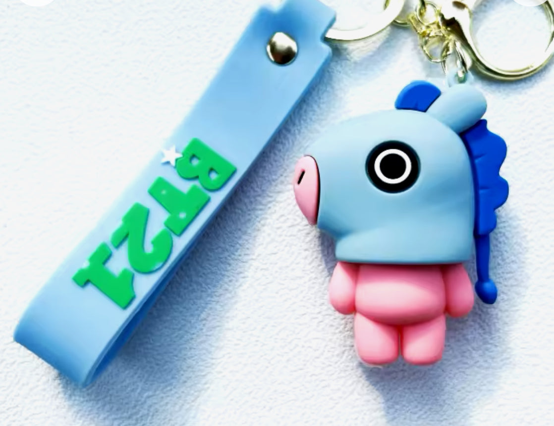 BTS 21 keychain