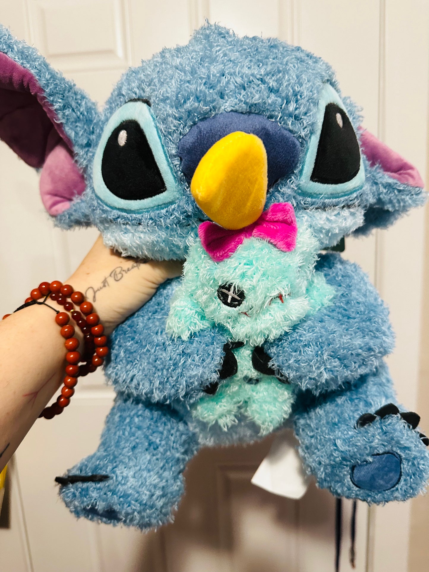 Stitch with trapos plush