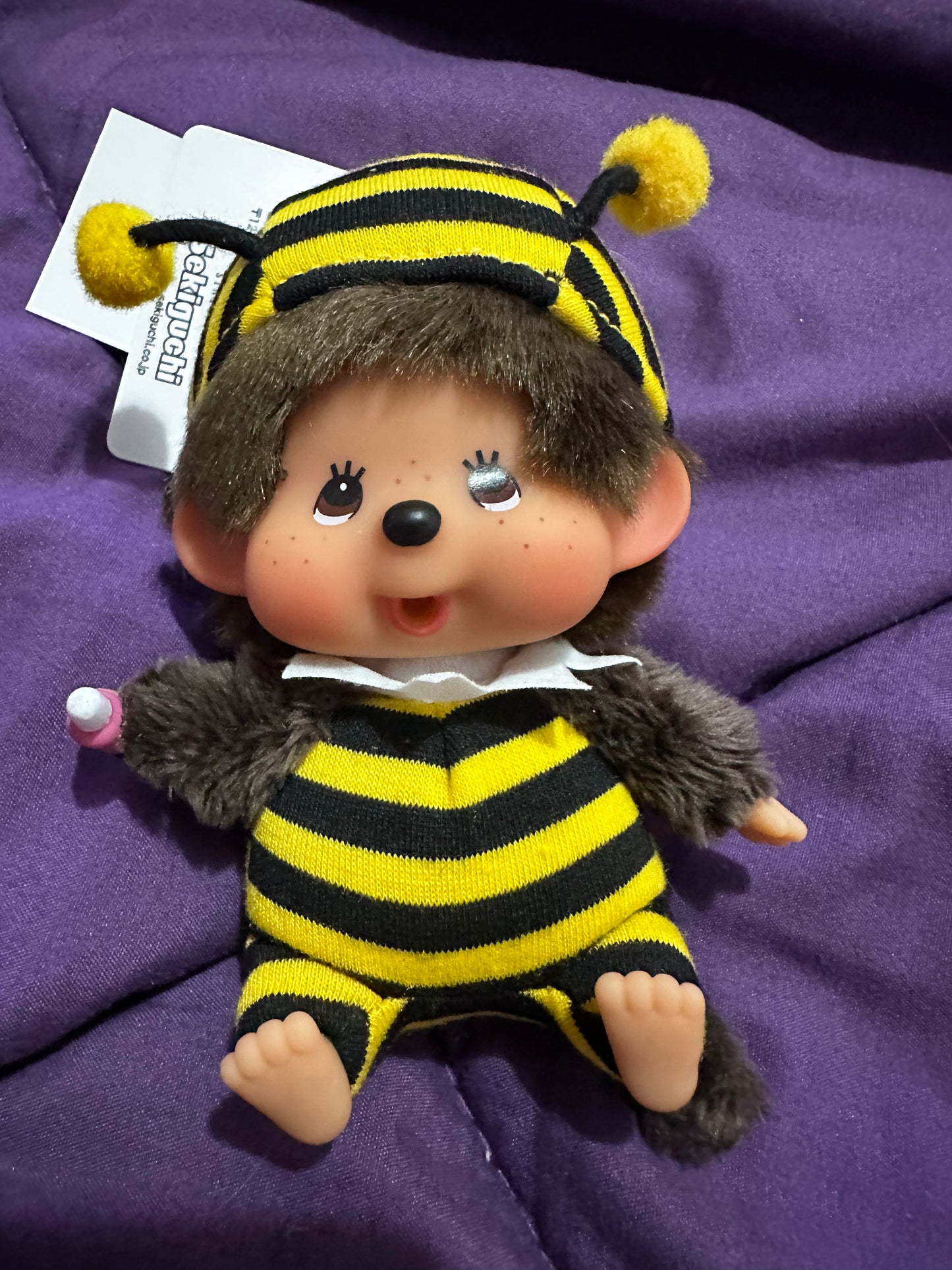 Authentic Monchichi keychain