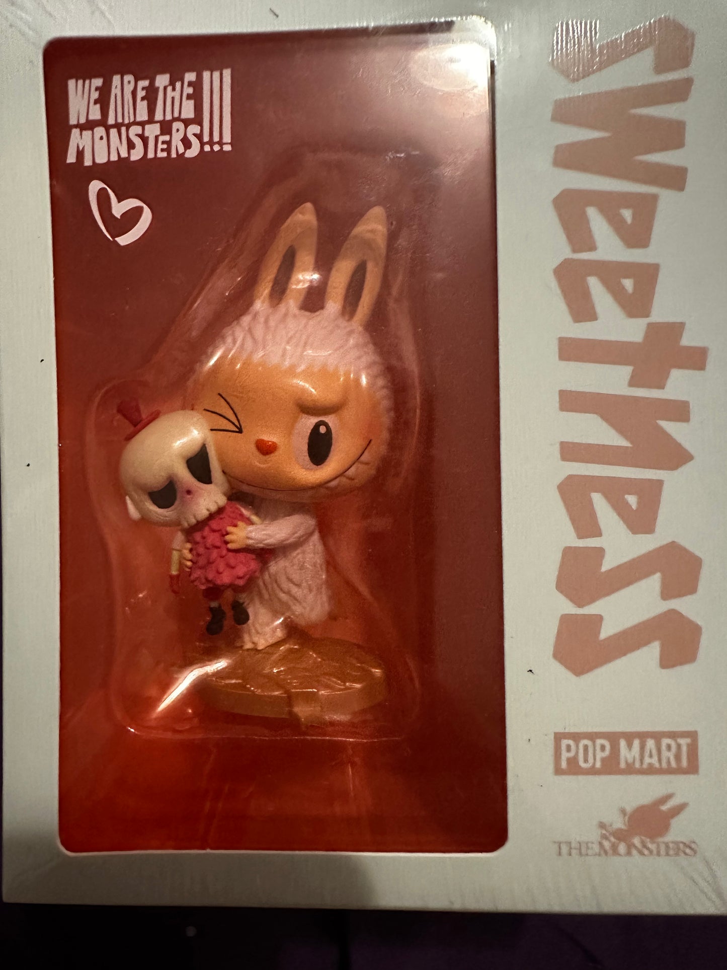 Authentic Labubu Kasing lung Sweetness Figure Designer toy Limited