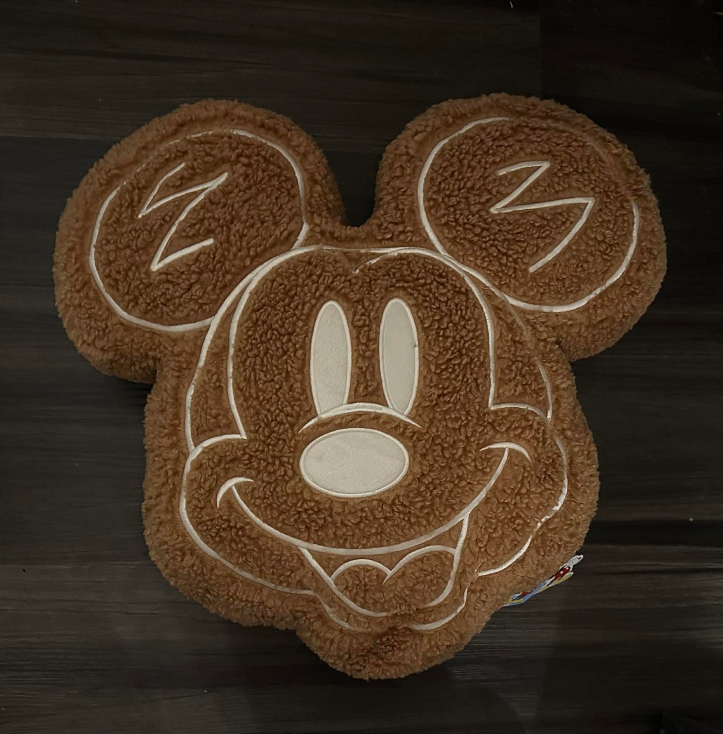 Mickey gingerbread pillow