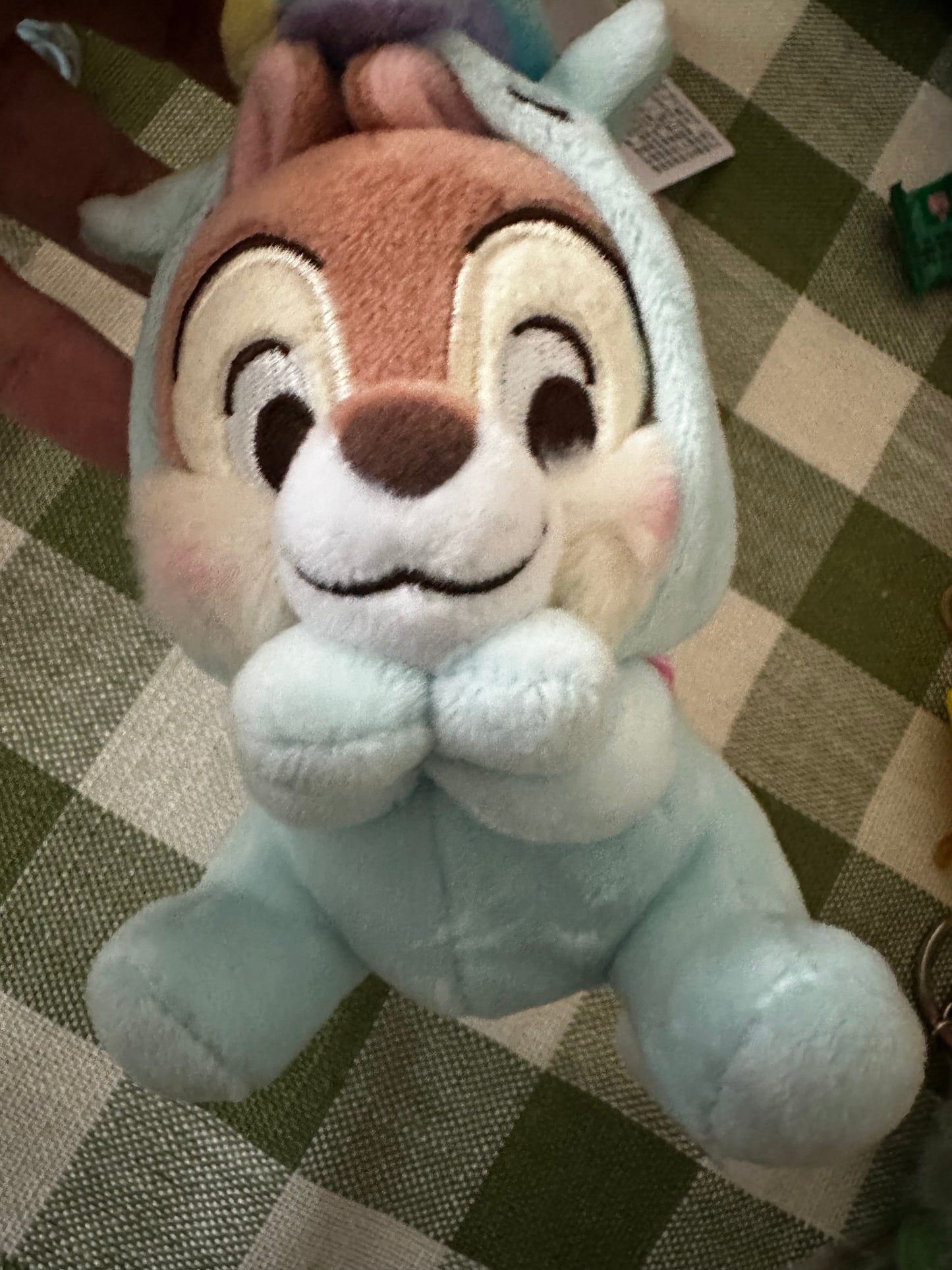 Popmart Disney Chip & Dale Unicorn plushies keychain