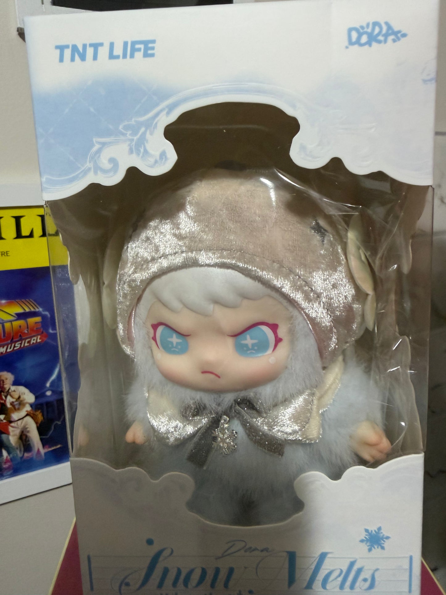 DORA "Snow Melts" limited edition collectible art toy.