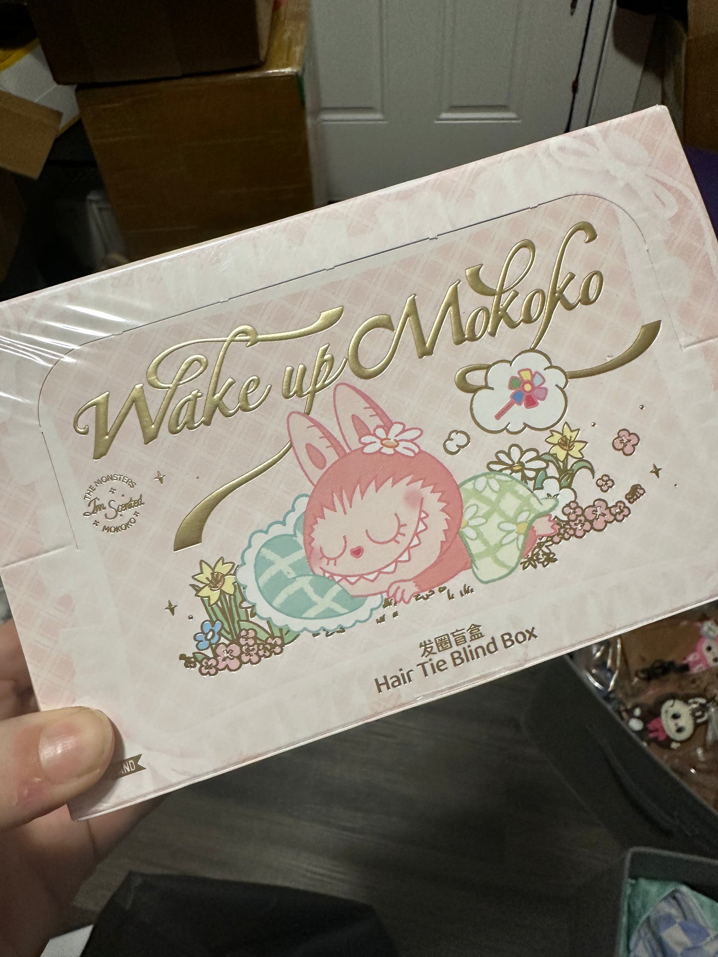 "Wake up Mokoko Hair Tie Blind Box" by POP MART