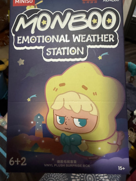 Monboo emotional weather station plush pendant