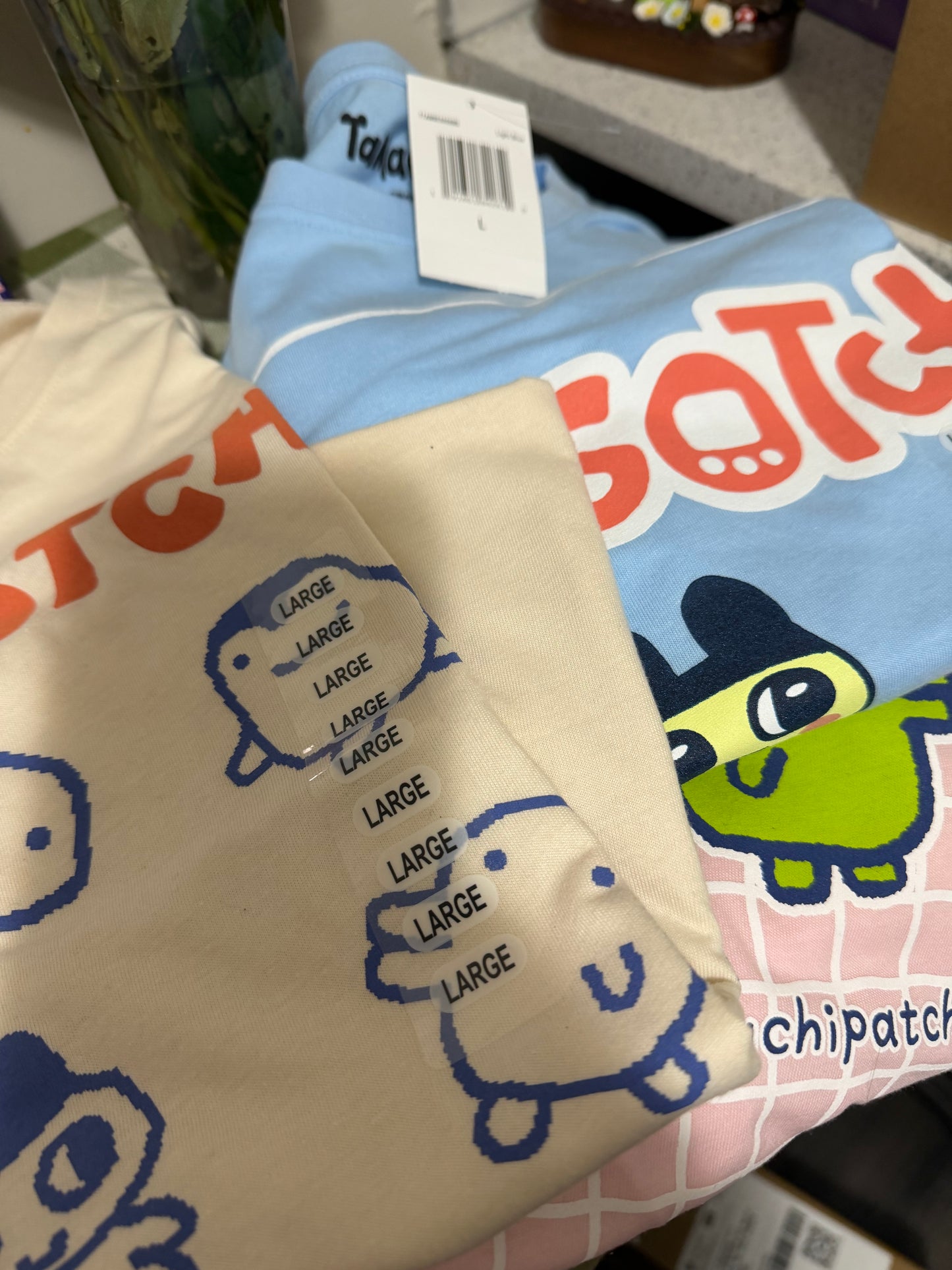 Tamagotchi t shirts size large