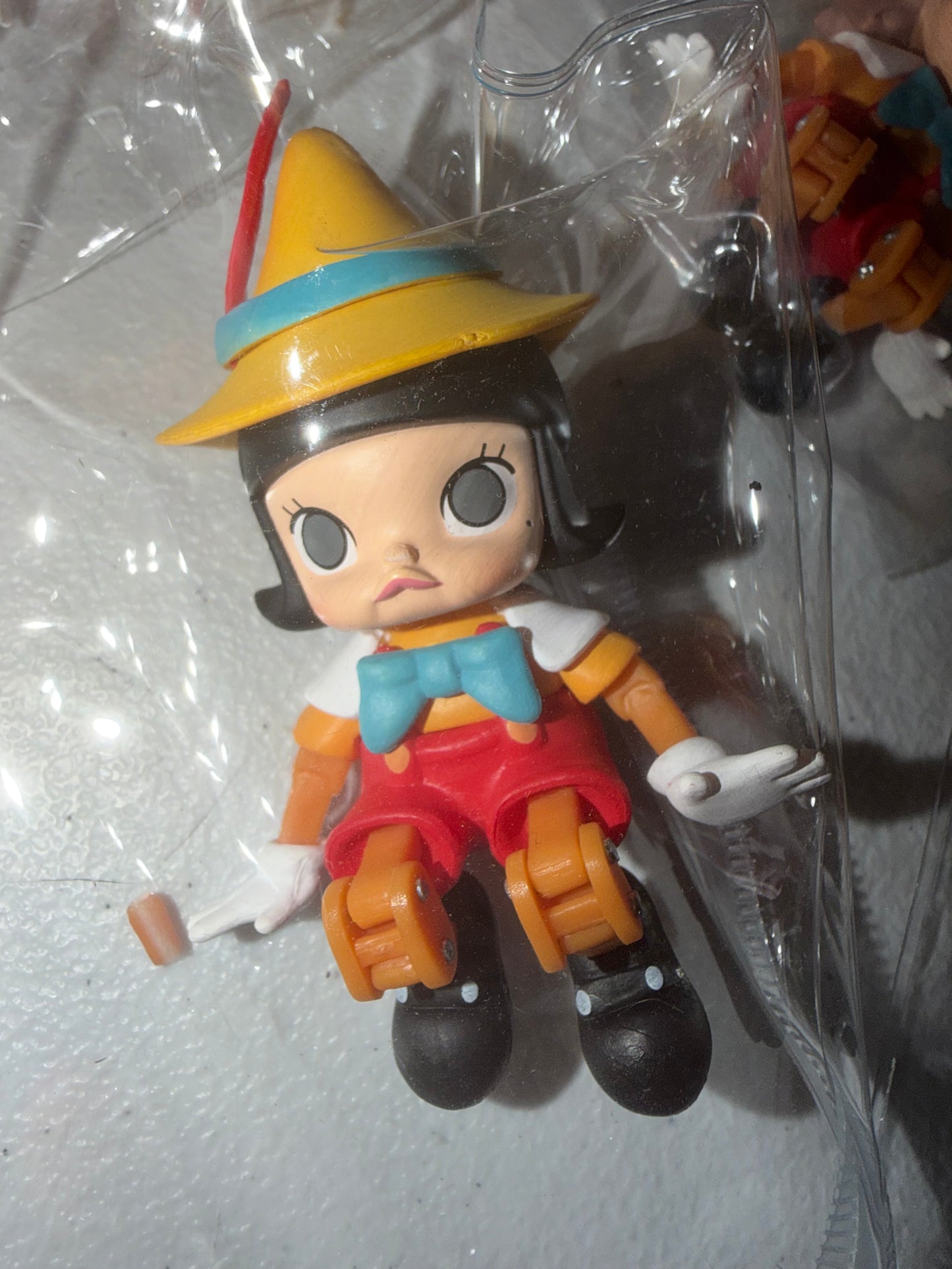Handmade Pinocchio figures