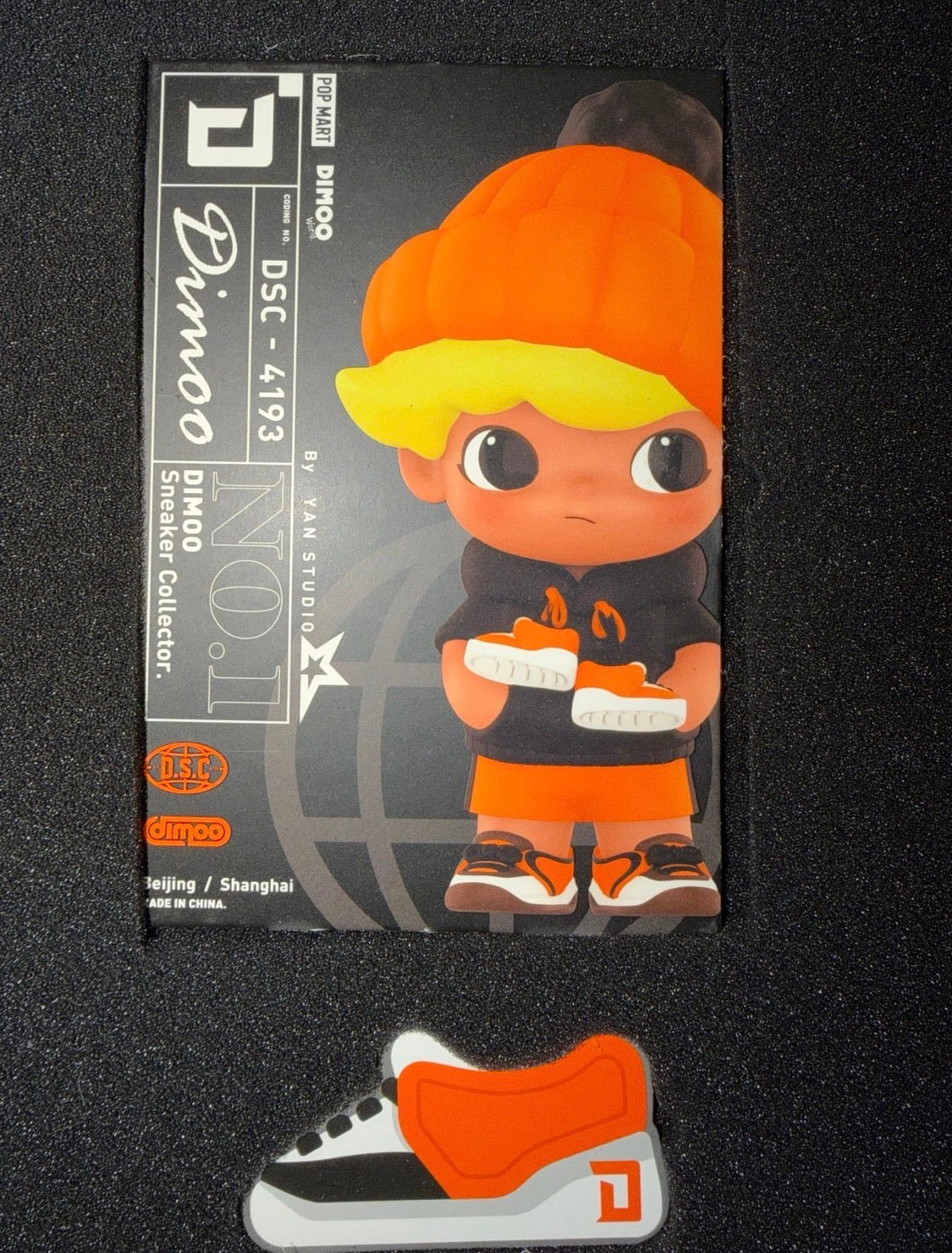 Back order 200% Dimoo-Sneaker Collector by Ayan x POP MART DISCONTINUED AND SUPER LITED