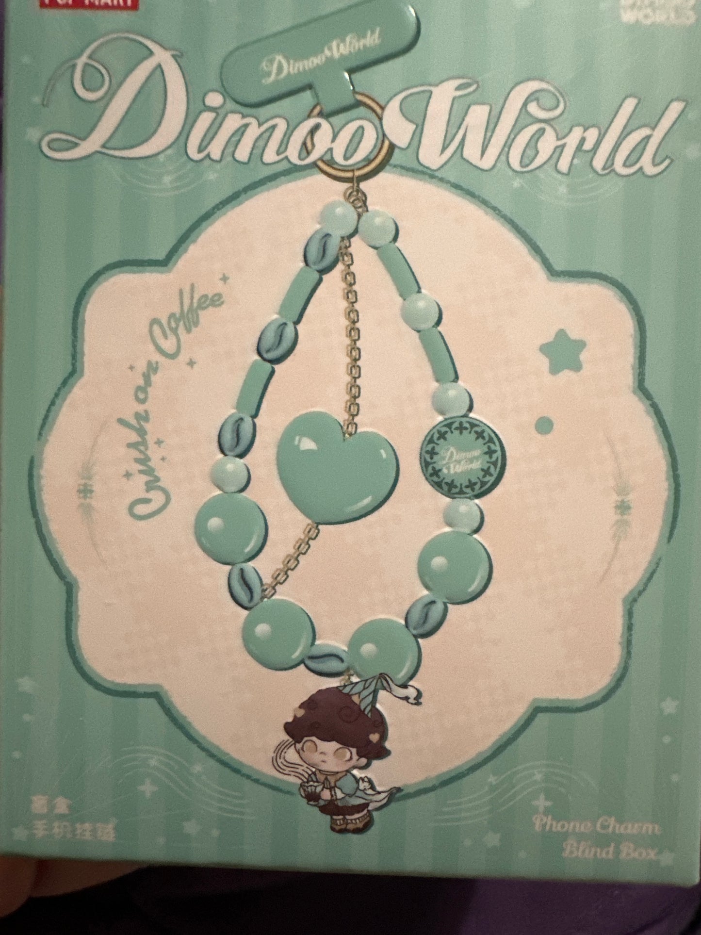 DIMOO Crush on Coffee Series-Phone Charm
Blind Box