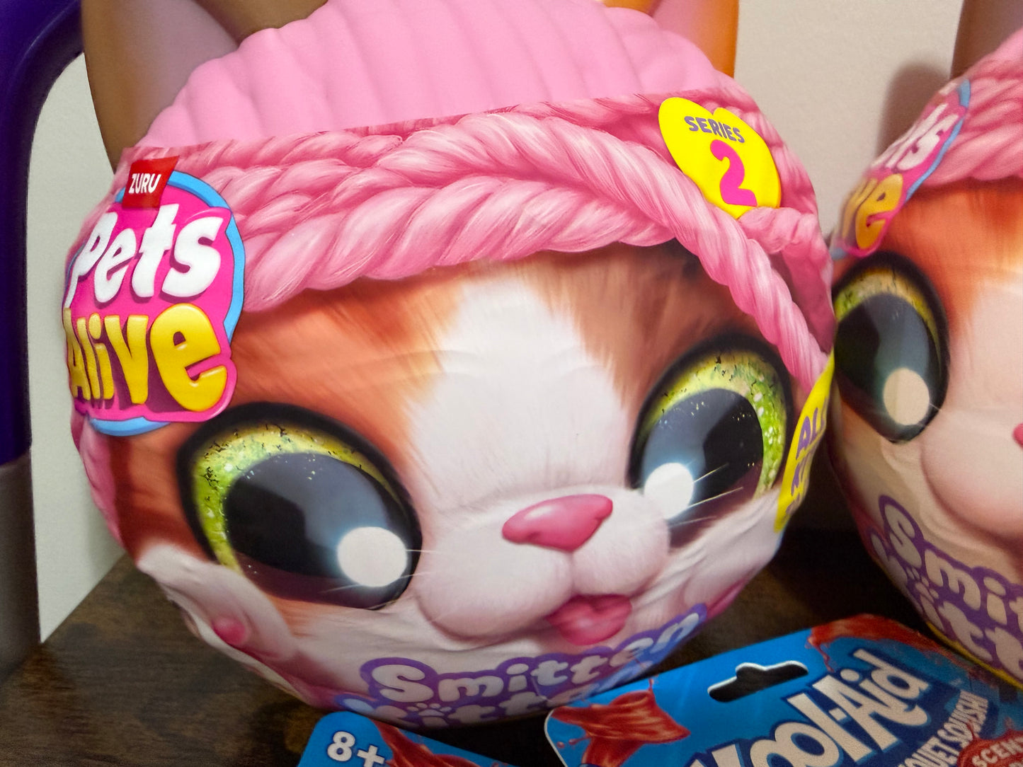 Zuru Pets Alive Smitten Kittens Series 2 interactive plush cat toys