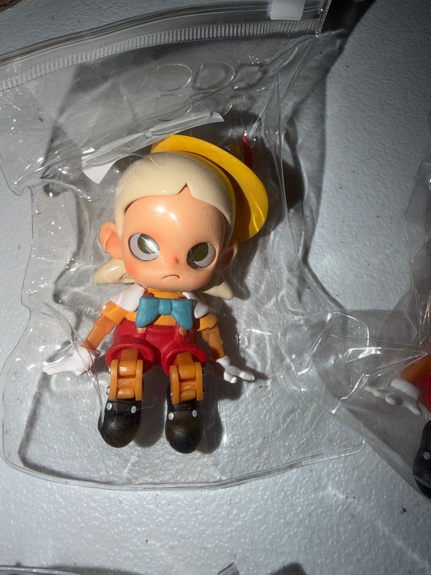 Handmade Pinocchio figures