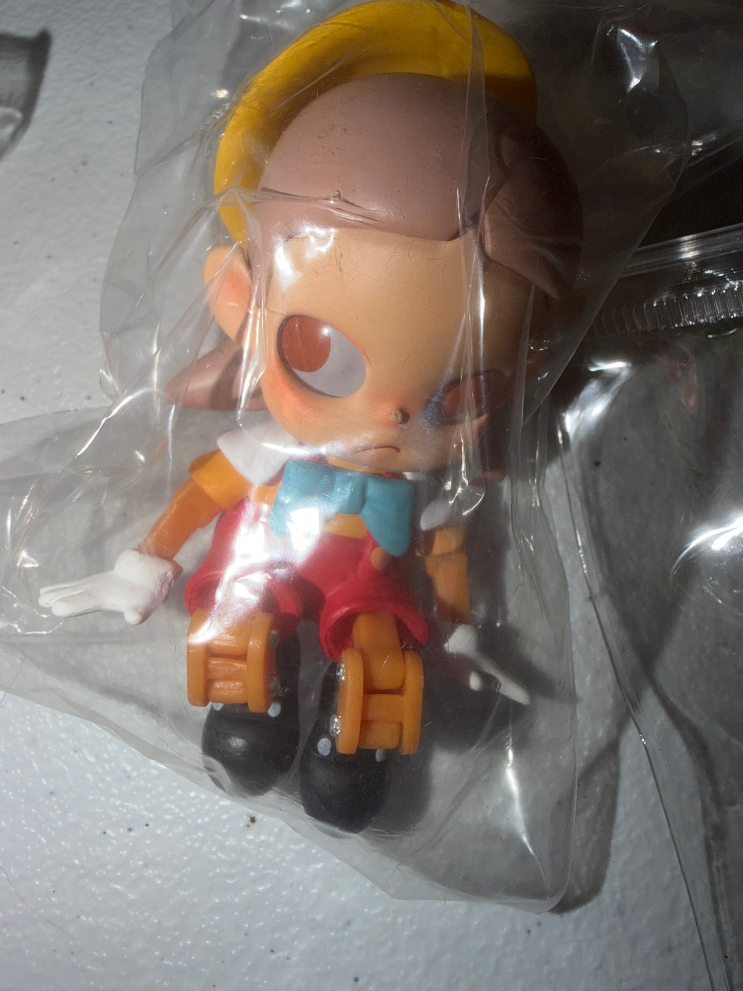 Handmade Pinocchio figures