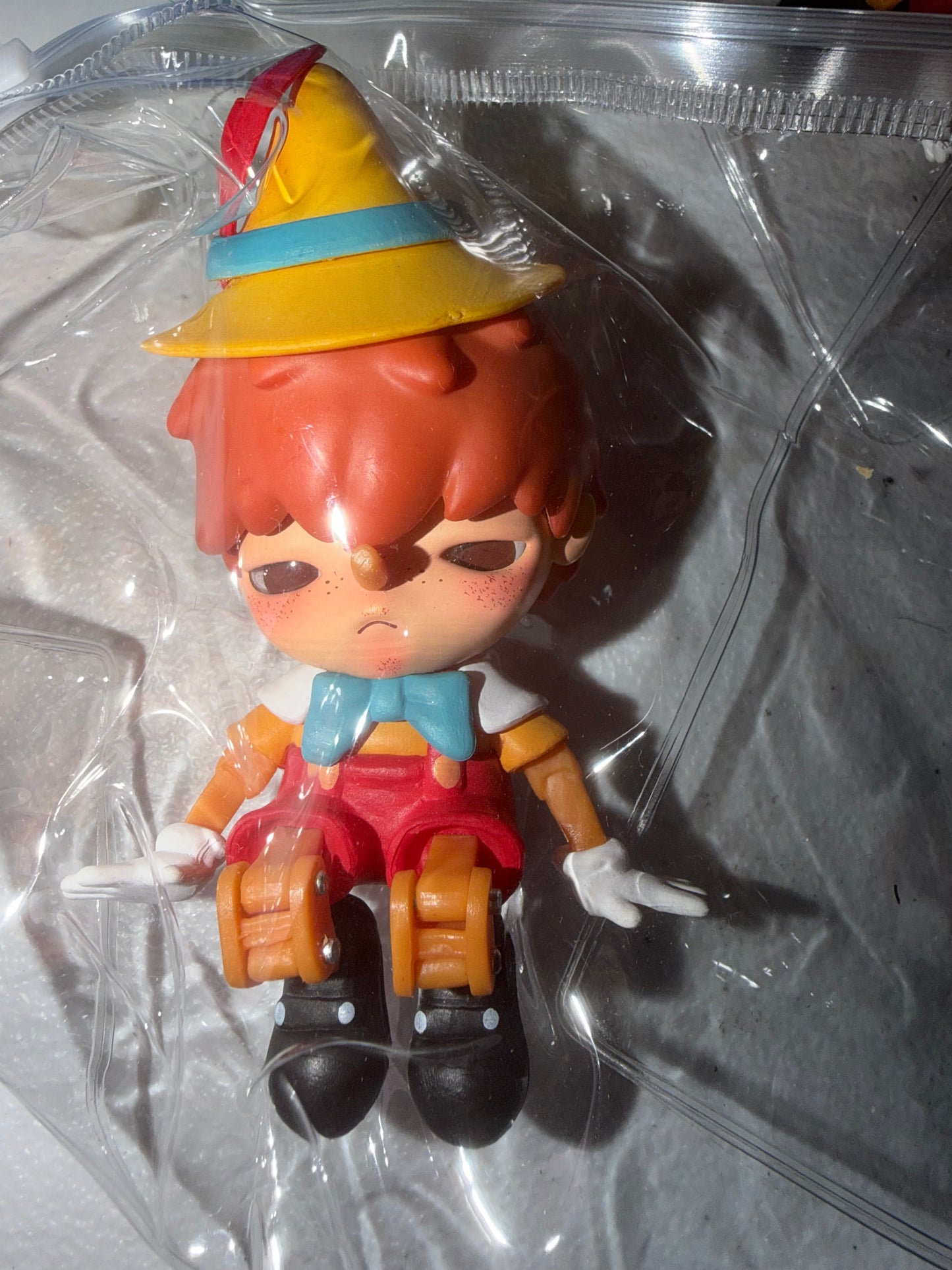 Handmade Pinocchio figures