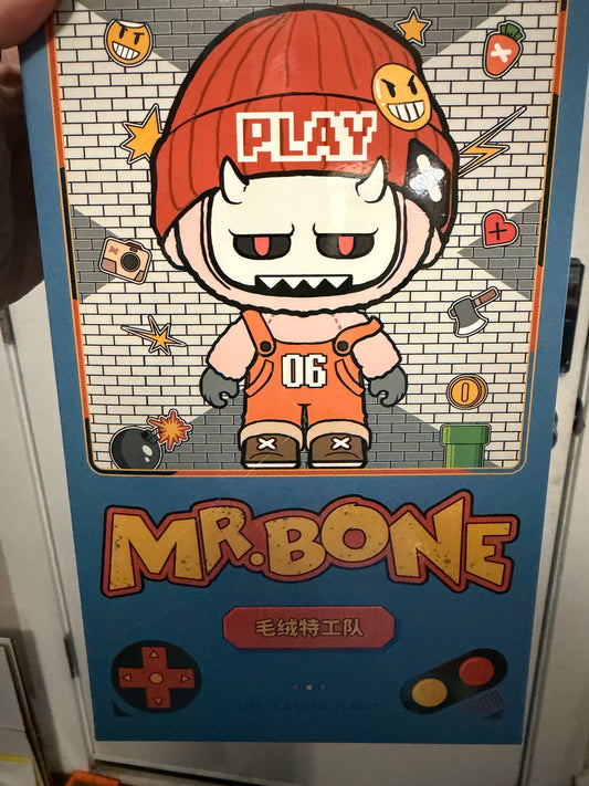 MR.BONE Bone Buddies Plush pendant